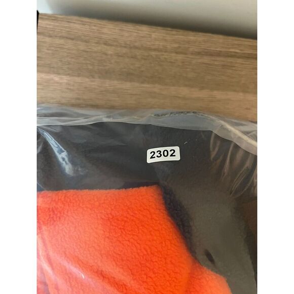 Vtg Starter NHL Philadelphia Flyers 1/4 Zip Mock Neck Fleece Pullover Men's L* - Picture 11 of 11